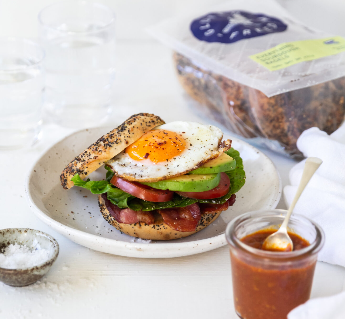 Gluten Freedom <br> Everything Sourdough Bagels