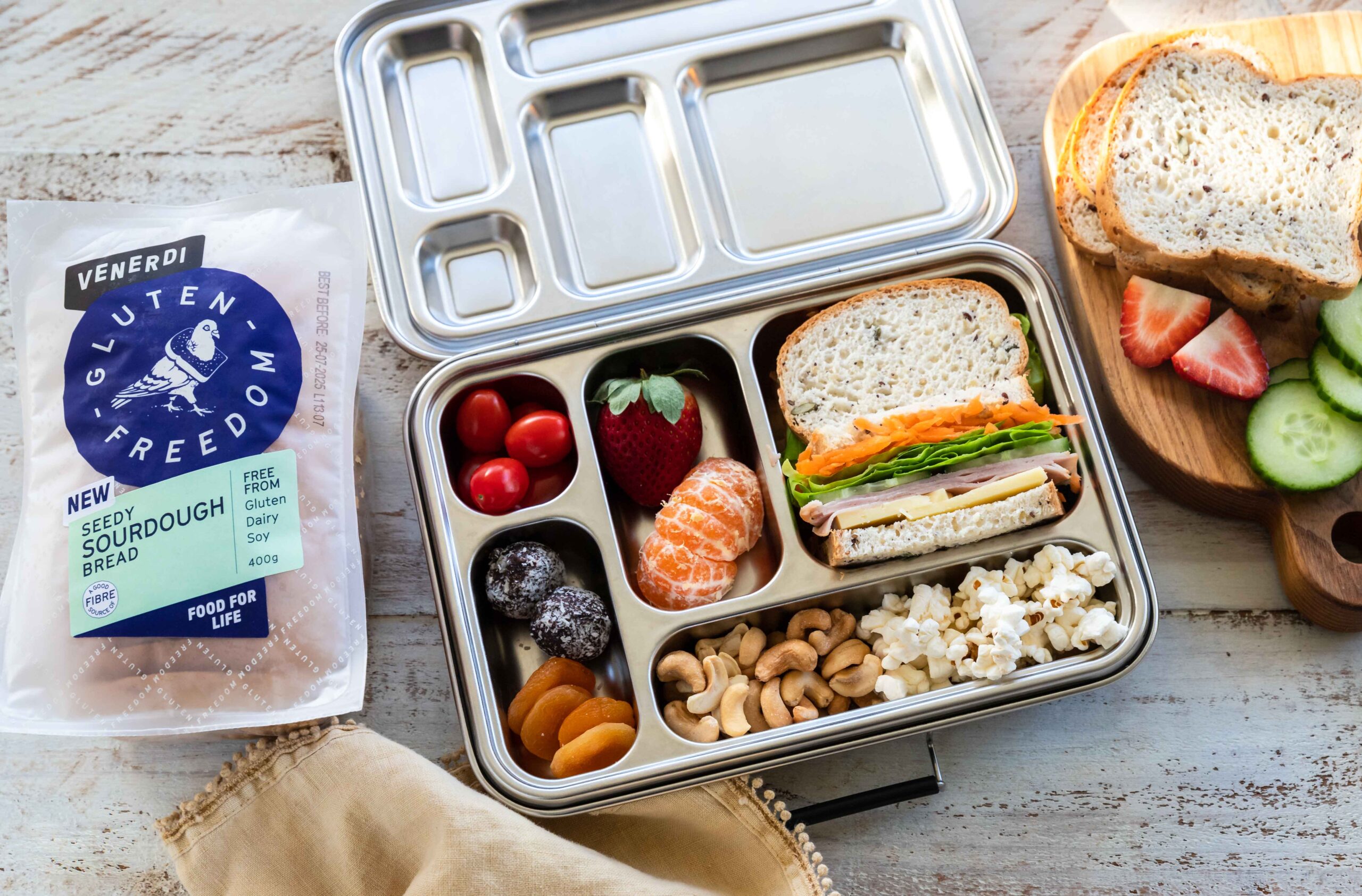 Gluten Freedom <br> Seedy Sourdough Bread